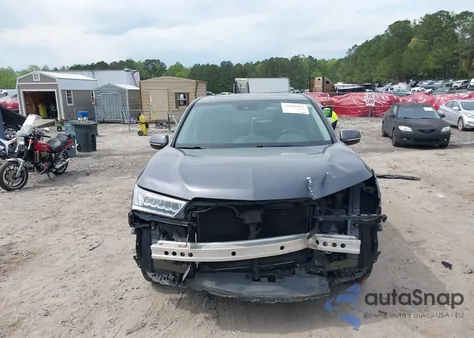 2017 Acura Mdx z USA, uszkodzony, nr VIN 5FRYD3H31HB008546